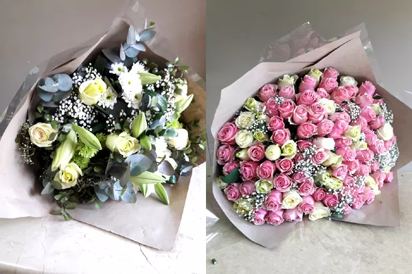 Flower arrangements with Blooms & Co. Florist